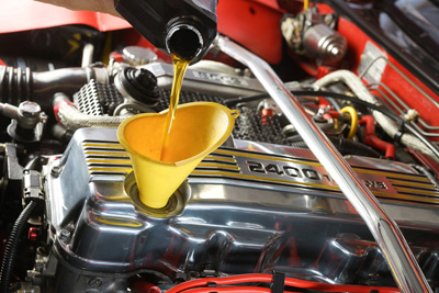 Engine oil change Engine oil change